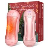 Aquecedores De Mãos Fandliss Hw01 Recarregáveis De 6000mah, Pacote Com 2 Unidades, Rosa