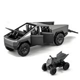 Caminhão De Brinquedo Bikibao Cybertruck Diecast Metal Com Som E Luz 1/32