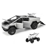 Caminhão De Brinquedo Bikibao Cybertruck Metal Fundido Sob Pressão Em Escala 1/32 Com Som