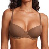 Camiseta Feminina Balconette Sutiã Dobreva Underwire 32d Sandalwood