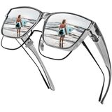 Óculos De Sol Fit Over Urumqi Polarizados Uv400 Para Homens E Mulheres