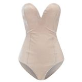 Macacão Feminino Clothink, Veludo Sem Alças, Playboy Bunny S