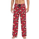 Calça De Pijama Anyangquji Cute Ferret Masculina Com Cintura Elástica Xxl