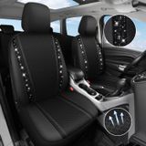 Capa De Assento De Carro Car Pass Mesh Bling Diamond 2 Front Sets