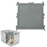 Painel Divisório Dog Crate Hombys Soft Warm Grey 28,5 X 27 Cm