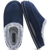 Chinelos Masculinos Kuailu, Suporte De Arco Ortopédico, Azul, Tamanho 14
