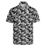 Camisa Polo Qavhigk Hawaiian Com Estampa 3d Para Homens Summer Beach
