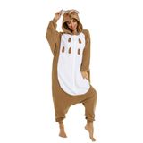 Macacão De Cosplay Adulto Para Adultos Costume Canasour Polar Fleece Owl