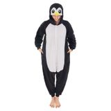 Macacão Newcosplay Black Penguin, Pijama De Pelúcia Para Adultos