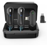 Microfone De Lapela Sem Fio Maxtop Soundpro Go M8 48khz