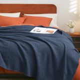 Cobertor Phf Waffle Weave 100% Algodão Queen Size 230x230cm
