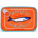 Bolsa De Maquiagem Cessfle, Sardinhas Enlatadas, Peixe, Bolsa De Cosméticos, Pu