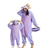 Macacão Animal Darkcom Purple Axolotl Costume Kids 4-5 T