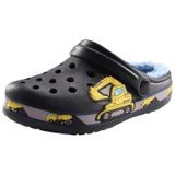 Chinelo Lykfcbf Kids Forrado De Pele, Tamancos, Meninos, Meninas, Inverno, Preto