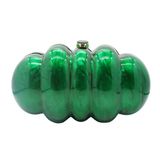 Bolsa Embreagem Pengzhi Puff Acrílico Glitter Marble Green Feminina