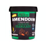 Pasta De Amendoim Integral Granulado 450G Mandubim