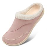 Chinelos Leisfit Wide Diabetic Memory Foam Rosa Tamanho 7 Para Mulheres