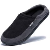 Chinelos Newdenber Warm Memory Foam Suede Plush Para Homens