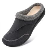 Chinelos Femininos Leisfit Wide Diabetic Memory Foam Cinza Escuro