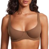 Sutiã Dobreva Sem Forro Balconette Sandalwood Brown-2 34a Para Mulher