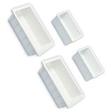Kit Formas para queijo mussarela 1kg e 4kg 4 unidades