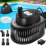 Bomba De Cobertura De Piscina Deeprbetter Automatic On/off 850 Gph