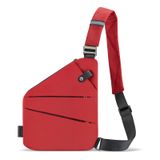 Bolsa Tiracolo Wander Plus Anti Roubo De Viagem Impermeável Vermelha