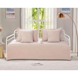 Conjunto De Capa De Sofá-cama Feyocn Beige Twin Com 4 Fronhas, 5 Peças