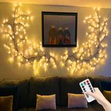 Decorações De Guirlandas De Natal Yongblus Enchanted Willow Vine