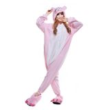 Macacão Newcosplay, Pijama De Animais, Pelúcia, Adulto, Rosa, Porco