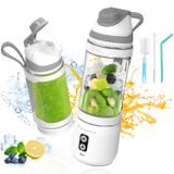 Liquidificador Portátil Vaeqozva 700ml 300w Usb-c Recarregável Cinza