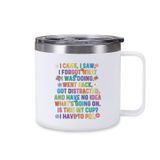 Caneca De Café Adimidy I Came Eu Vi Que Esqueci O Que Estava Fazendo 400 Ml