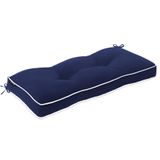 Almofada De Banco Para Exterior Favoyard Resistente À Água, Azul De 3 Anos