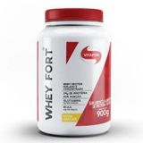 Whey Fort 100% Whey Protein Premium Abacaxi Vitafor 900G