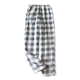 Calça De Pijama Codcm Feminina Xadrez Fofa, Cinza De Inverno