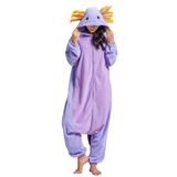 Macacão Deley Axolotl Lavender, Pijama Adulto Unissex