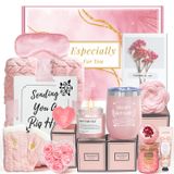 Cesta De Presentes Mewjut Birthday Get Well Spa Care Women Com Cobertor