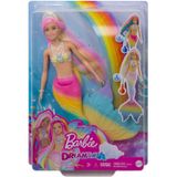 Barbie Fantasia Sereia Muda De Cor Sortimento Gtf89  Mattel