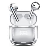 Fones De Ouvido Sem Fio Kicoeon J59 Bluetooth 5.4 48h Playtime Silver