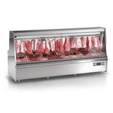 Balcão Expositor Frigorífico Standard Linha Turino Sem Depósito GATS-300AI Aço Inox 220V Gelopar 220V Gelopar