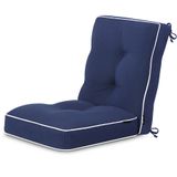 Almofada De Cadeira De Balanço Ao Ar Livre Favoyard, Resistente À Água, Azul