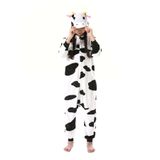 Pijama Simzoo Kids Animal Cow, De 3 A 11 Anos, Unissex