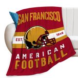 Manta De Futebol Americano San Francisco 50x60cm