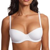 Camiseta Feminina Balconette Sutiã Dobreva Underwire 40d Branca