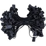 Light Strand C9 De 100 Pés Para Soquete E17, Espaçamento Externo De 30 Cm