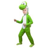 Macacão Verde De Halloween Costume Dzske Dinosaur Para Crianças 4-6t