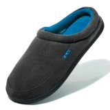 Chinelos Newdenber Warm Memory Foam Suede Plush Para Homens