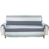 Capa De Sofá Yiran Sage Green Grey White Patchwork Microfiber