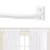 Varão De Cortina Tangwin Branco 91-183 Cm Ajustável Blackout