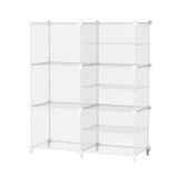 Organizador De Armário Awtatos 6 Cube Storage Prateleiras Transparentes